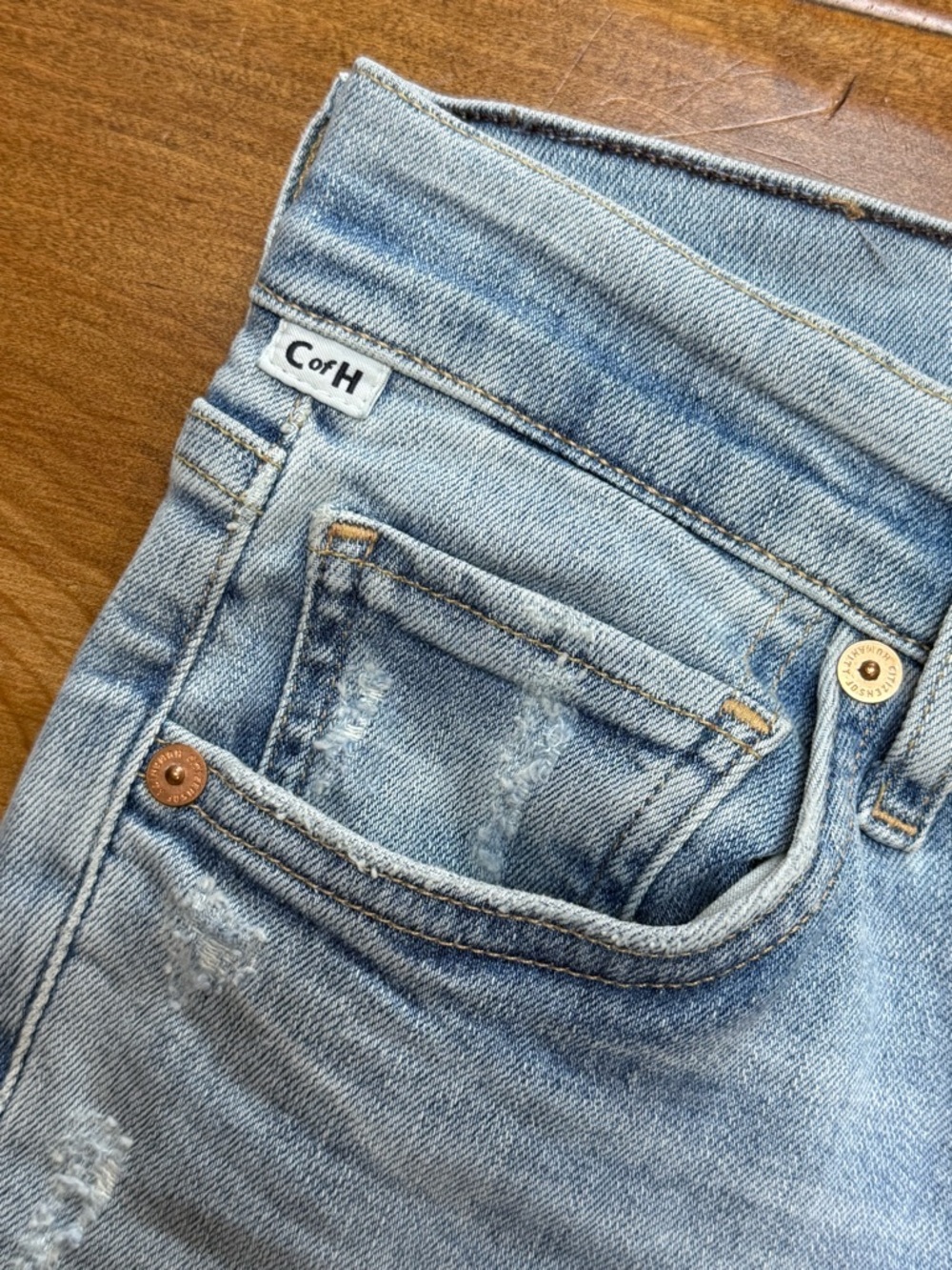 Citizens of Humanity Lilah Flare Jeans Light Wash 26 High Rise - Picture 7 of 12